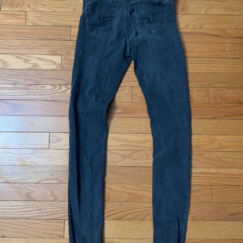 AG Adriano Goldschmied Dark Grey Denim Jeans